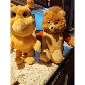 Vintage World Of Wonder Teddy Ruxpn & Grubby 2 CassettesREAD Description!